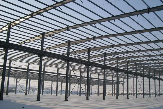 Steel structure workshop fabrication