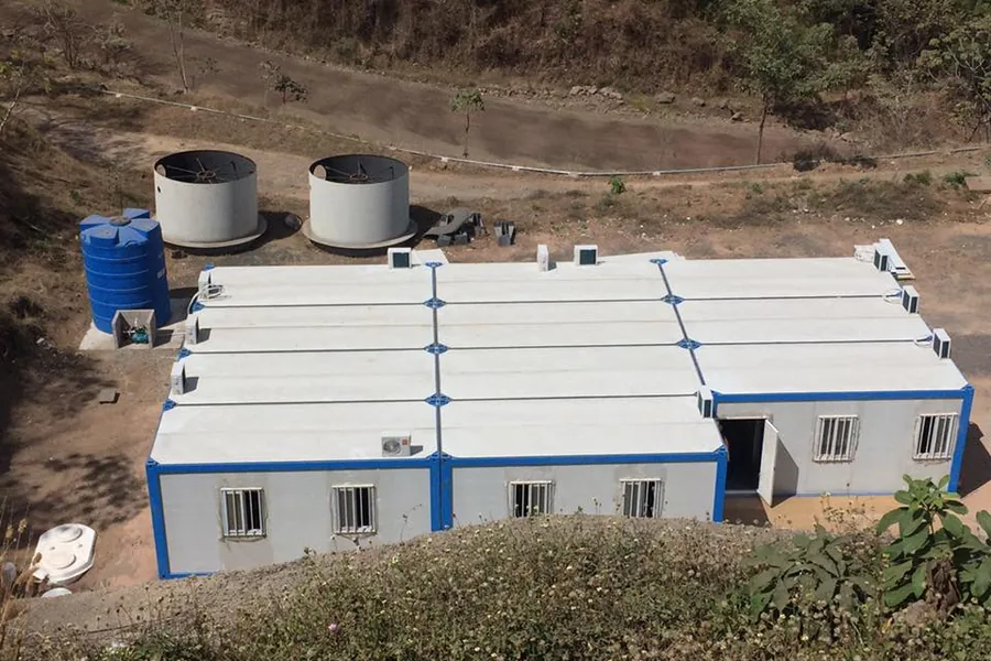 Hydropower station camp, El Salvador