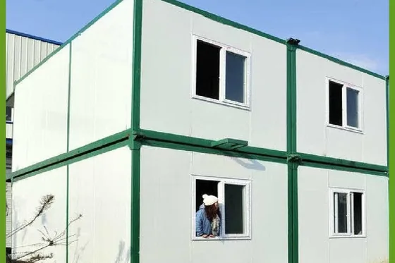 Finished prefab house unit